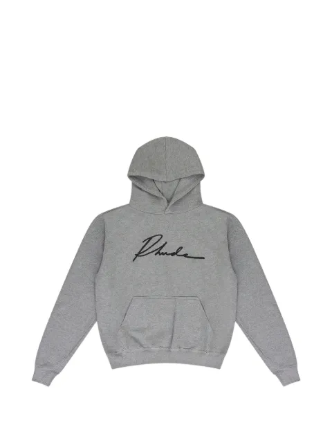 RHUDE cursive hoodie