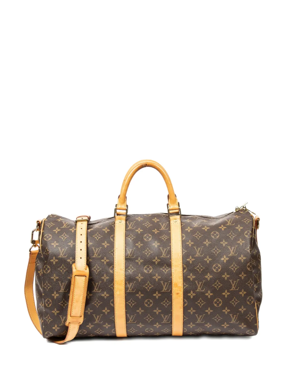 Louis Vuitton Pre-Owned 50 Keepall Bandoulière travel bag - Marrone