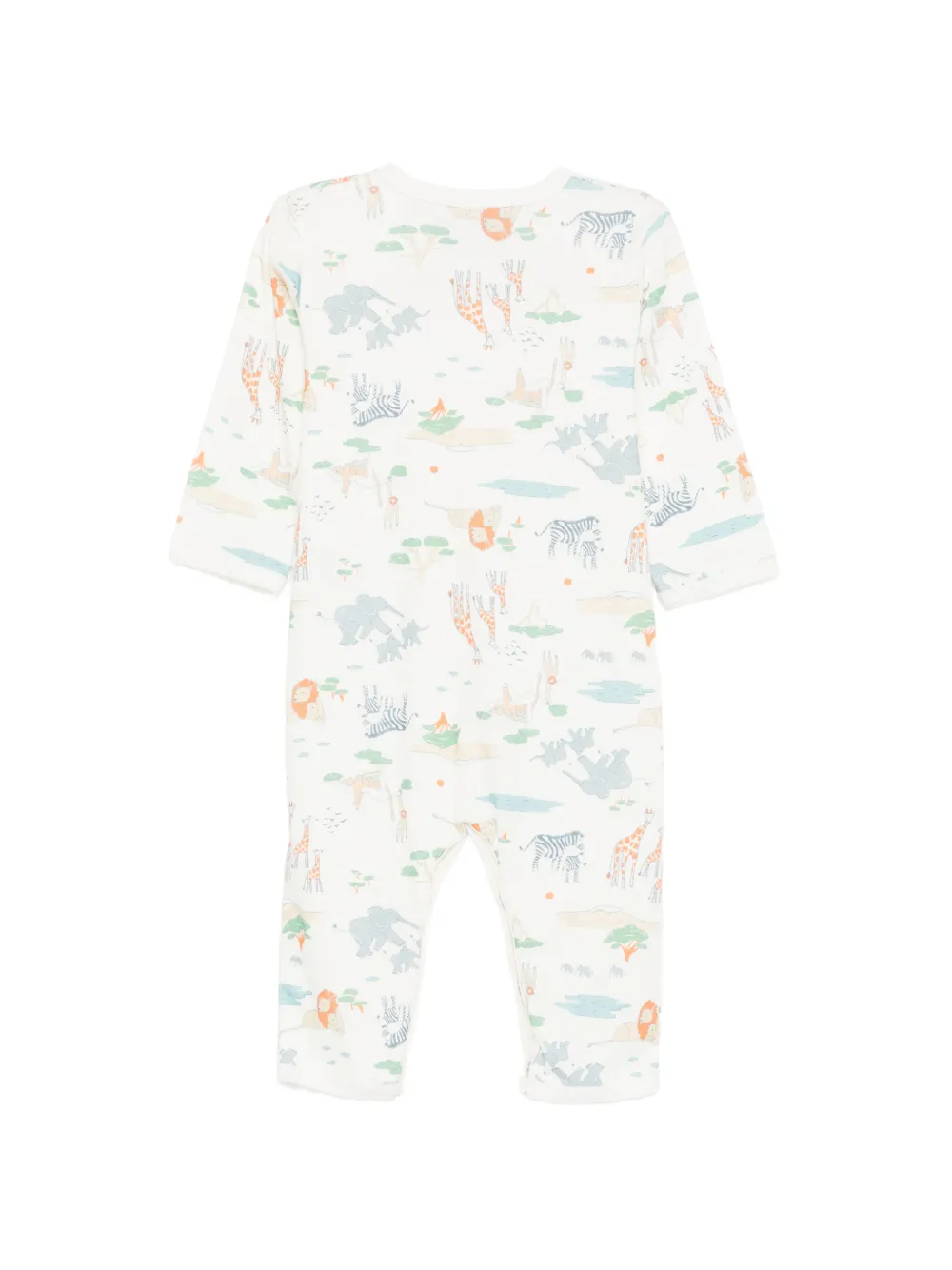  Petit Bateau Patterned Romper - White 