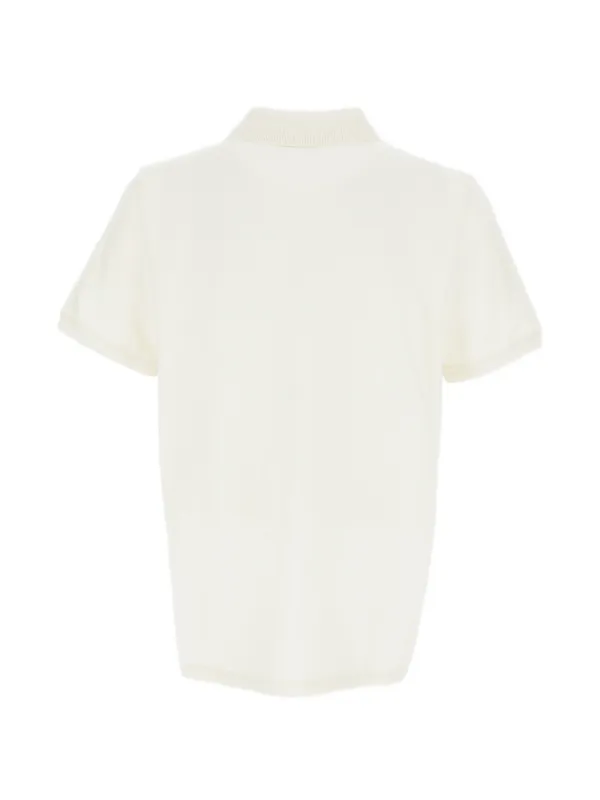 Maison Kitsuné Fox Head Polo Shirt | Neutrals | FARFETCH