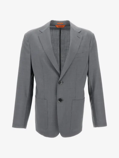 Barena patch-pocket single-breasted blazer