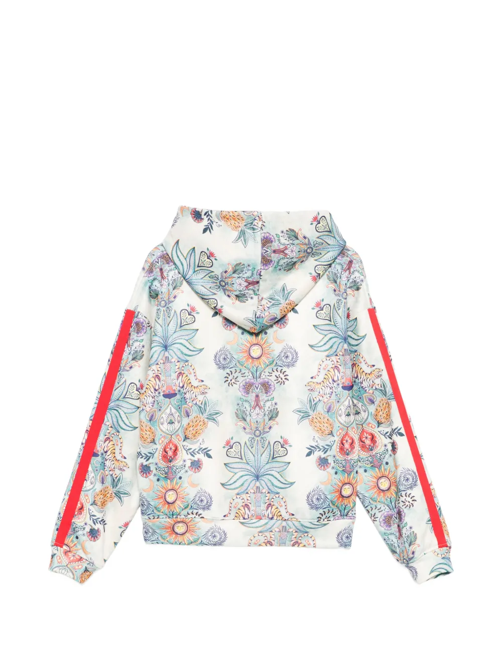  Roberto Cavalli Junior Graphic-print Hoodie - Neutrals 