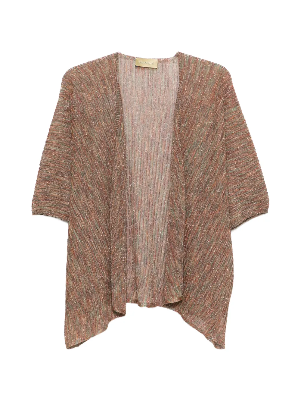 Momoni Divina striped jacket - Arancione