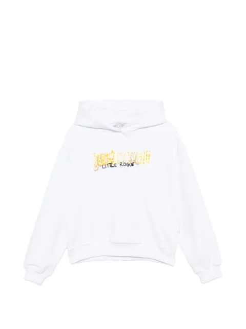 Roberto Cavalli Junior logo-print hoodie 
