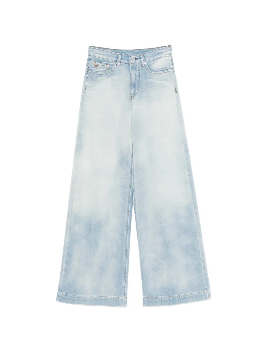 Nine In The Morning wide leg jeans - Blu