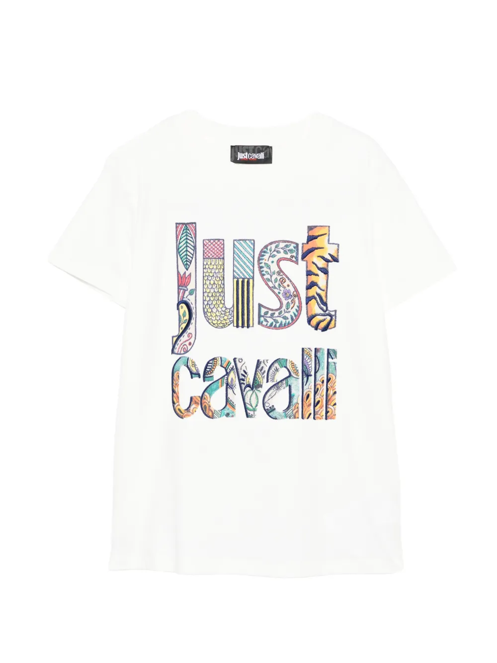Roberto Cavalli Junior printed T-shirt - Bianco