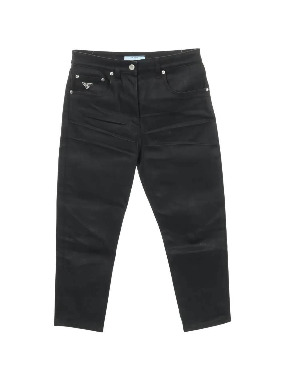 Prada Pre-Owned straight-leg jeans - Nero