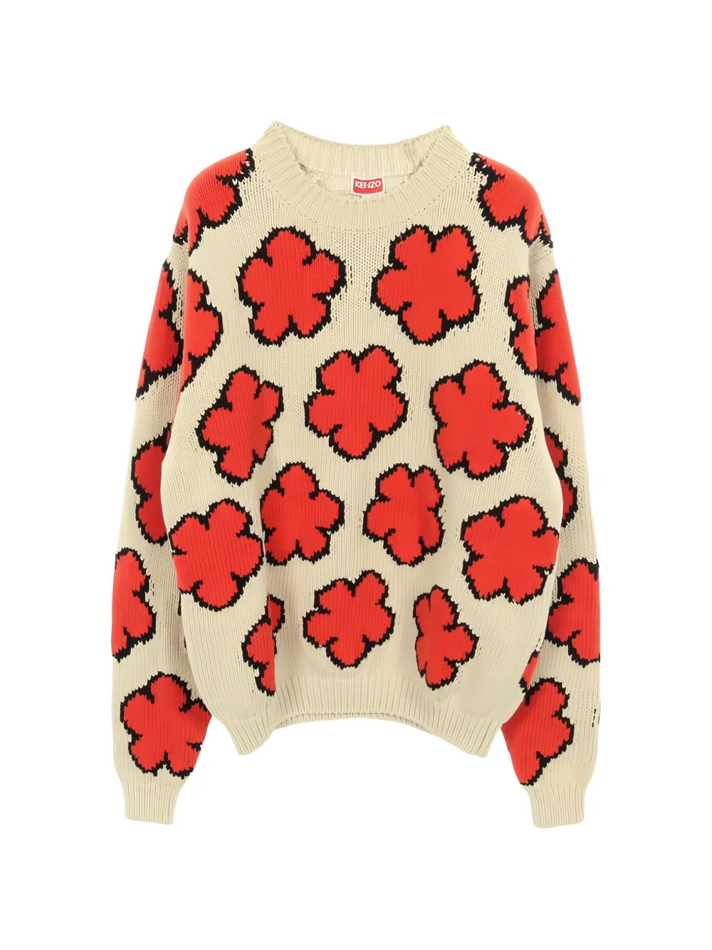 Kenzo Pre-Owned 20s Boke Flower sweater - Toni neutri