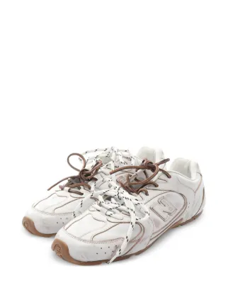 Miu Miu Pre-Owned x New Balance 530 SL Leather Sneakers | White