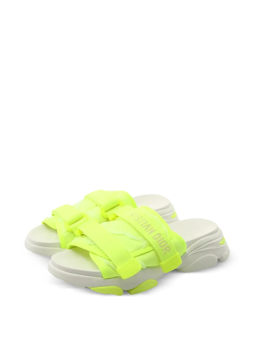 Christian Dior Pre-Owned 1910s D-Wander sandals - Gelb