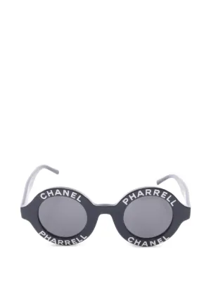 CHANEL シャネル PRE-OWNED ココマーク サングラス CHANEL Pre-Owned 1994 ココマーク ランウェイ サングラス | ホワイト