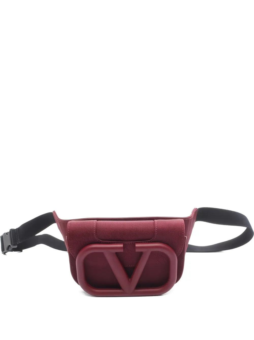 Valentino Garavani Pre-Owned Super Vee canvas belt bag - Rosso