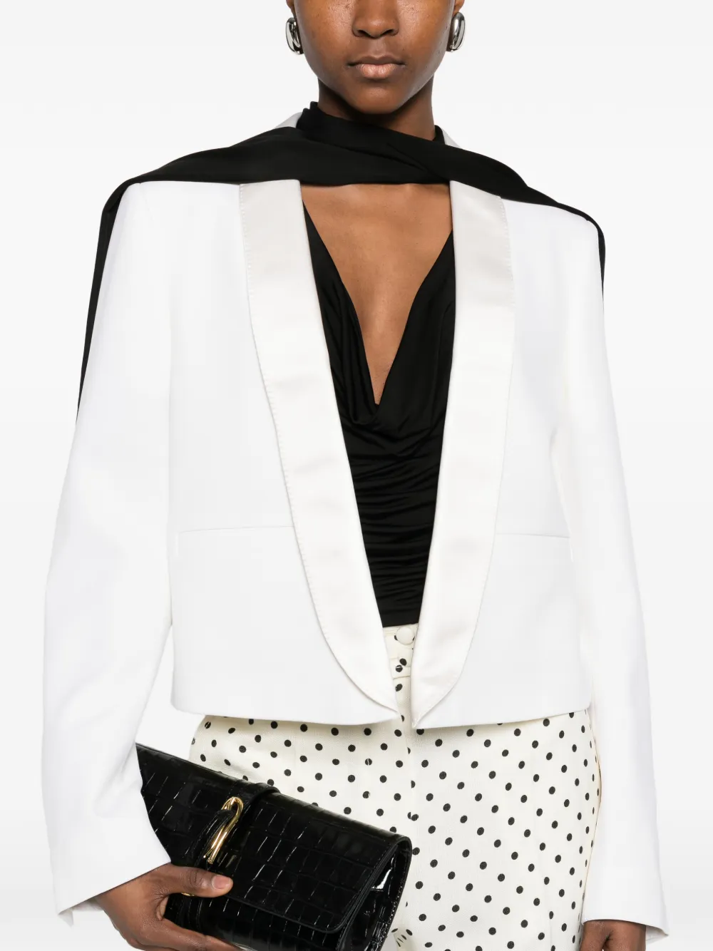 TOM FORD Jack met revers Wit