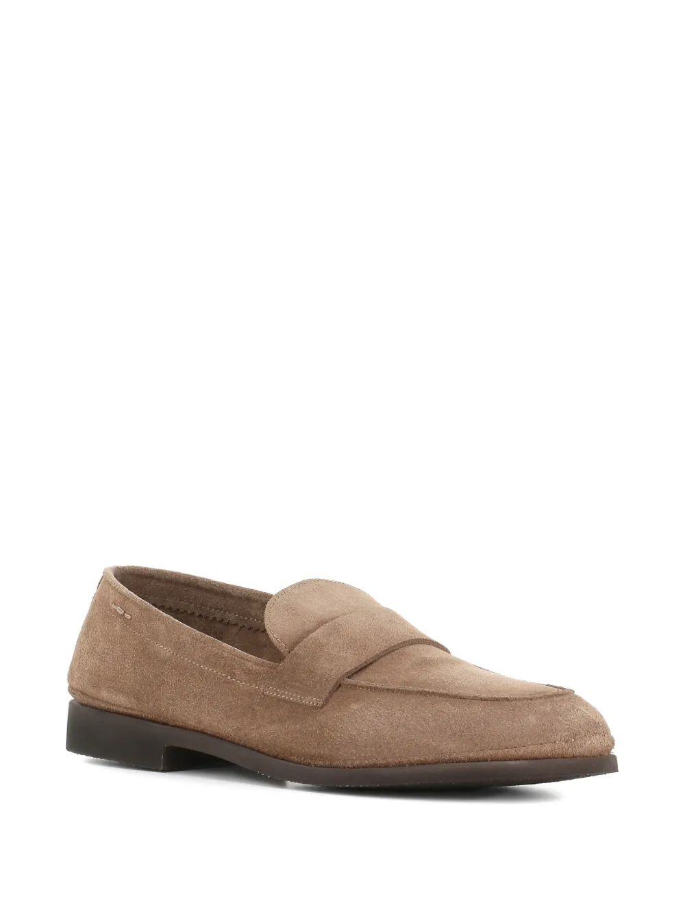 Alexander Hotto strap suede loafers Beige