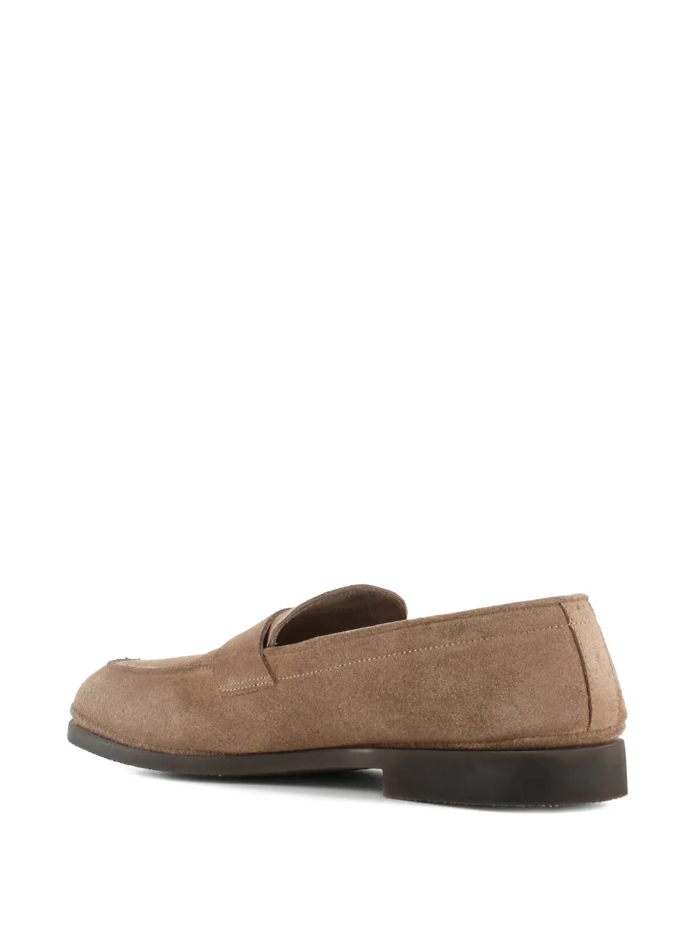 Alexander Hotto strap suede loafers Beige
