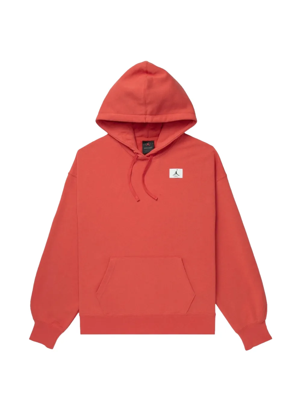 Jordan Flight Fleece logo-patch hoodie - Arancione