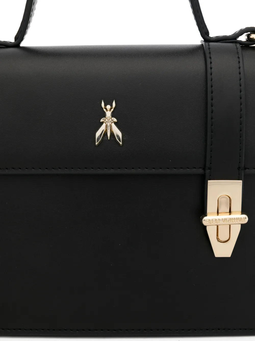 Patrizia Pepe Shopper met logobedel Zwart