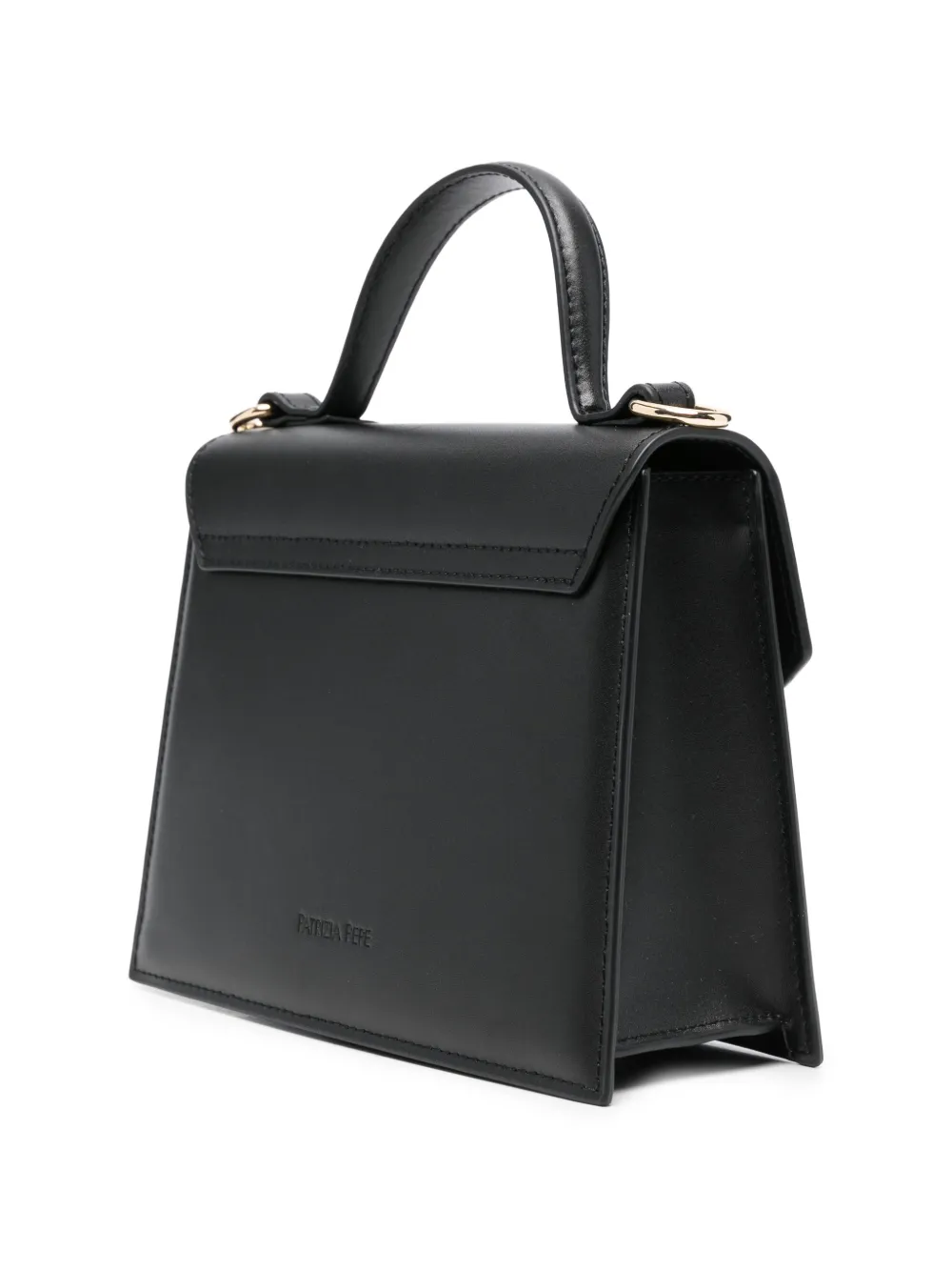 Patrizia Pepe Shopper met logobedel Zwart