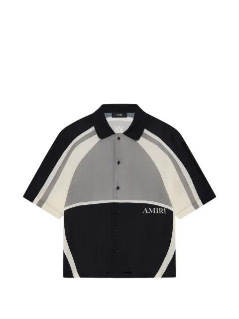 AMIRI MA Quad panel oversized camp shirt