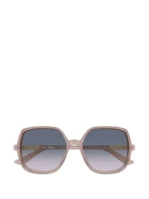 Chloé Eyewear ラウンドフレーム サングラス | グレー | FARFETCH JP