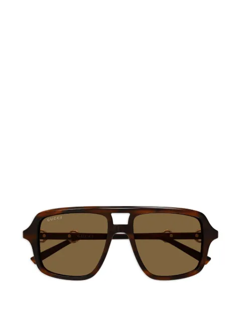 Gucci Eyewear oversized pilot sunglasses