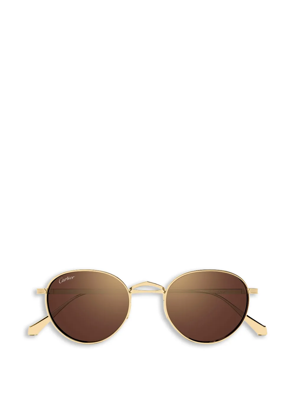 Cartier Eyewear Occhiali da sole tondi - Oro