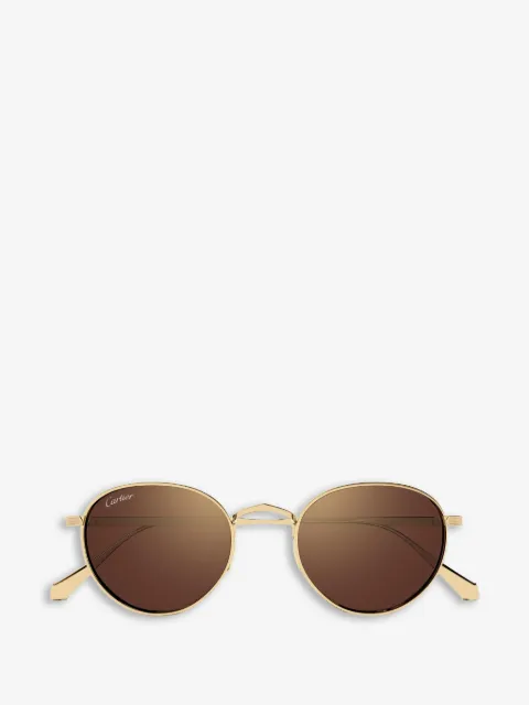 Cartier Eyewear lunettes de soleil à monture ronde