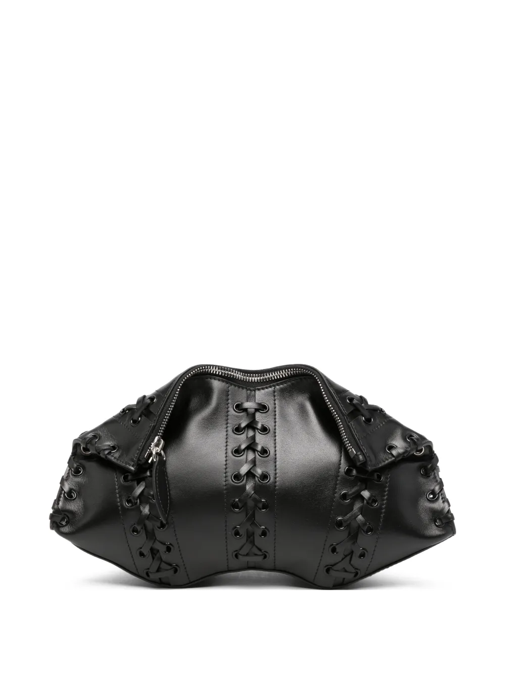 Alexander McQueen Manta clutch bag - Nero