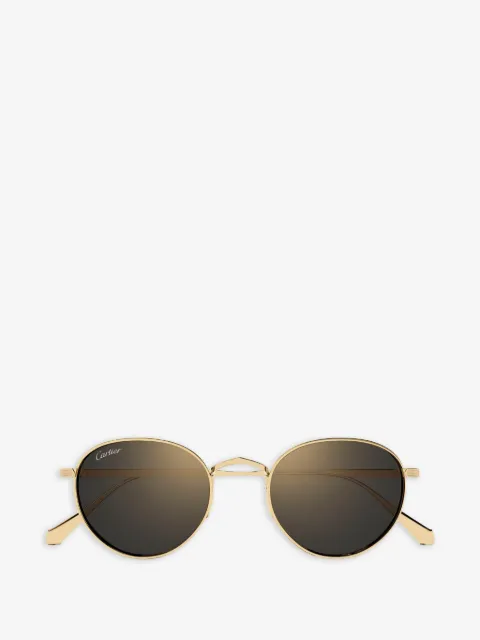 Cartier Eyewear 시그니처 C 라운드 프레임 선글라스