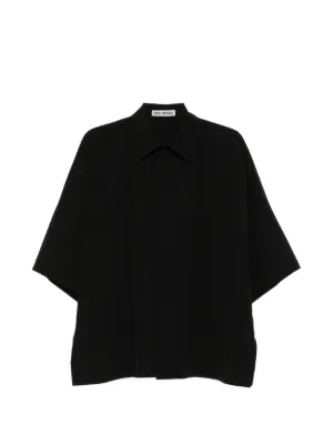 Sacai メッシュ ストライプ ブラウス | ブラック | FARFETCH JP