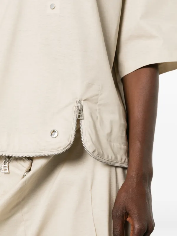 Issey Miyake Fasten Up Top | Neutrals | FARFETCH