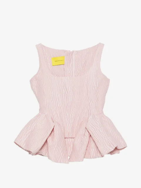 Marques'Almeida peplum-hem top