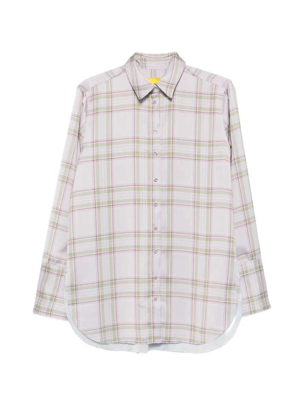 Marques'Almeida tartan-pattern shirt - Violett