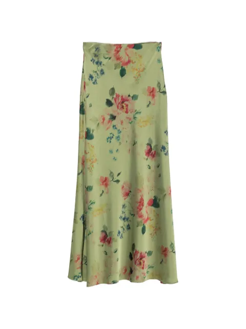 Marques'Almeida floral-print maxi skirt