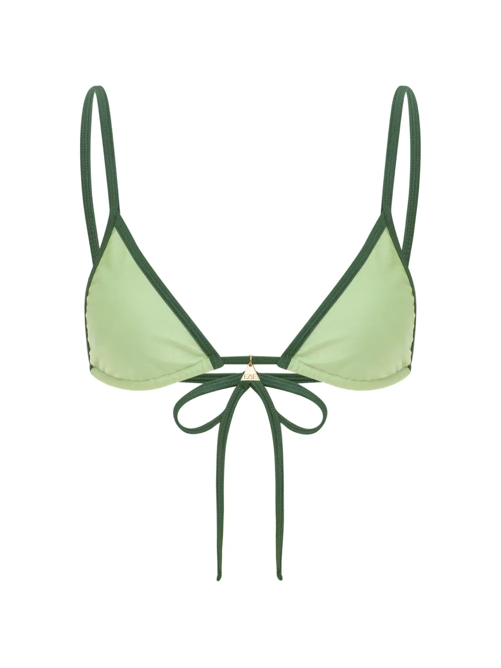 FAE SWIM Lumi bikini top - Verde