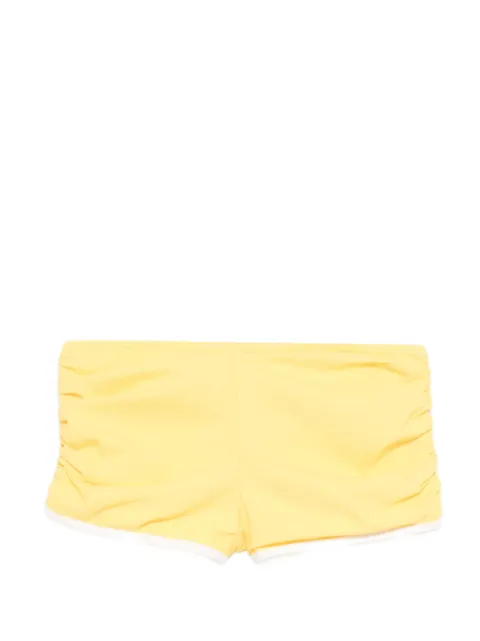 Christopher Esber pantalones cortos Oasis fruncidos