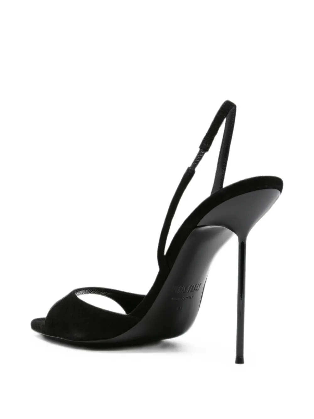 Paris Texas Lidia slingback sandals Zwart