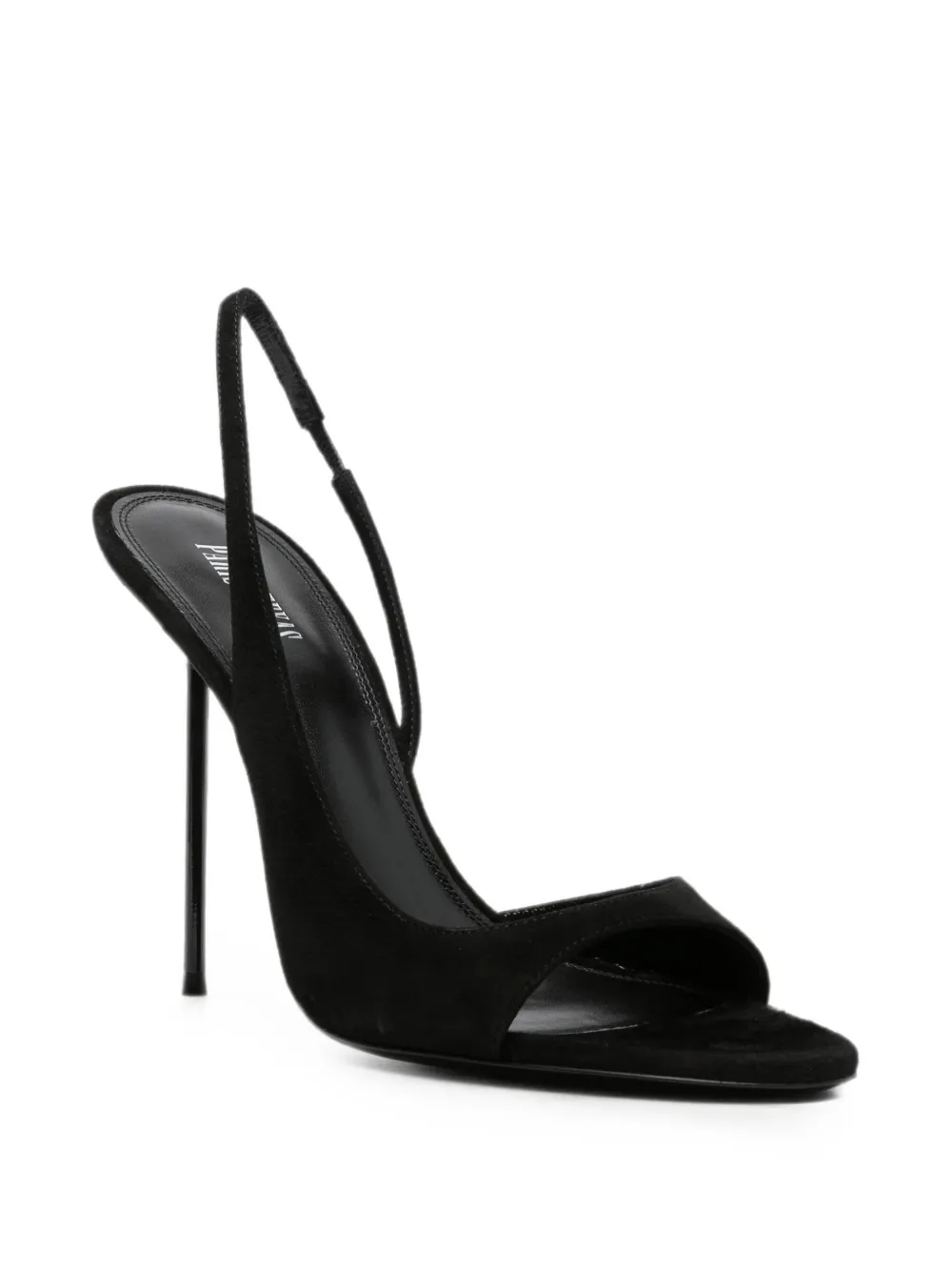 Paris Texas Lidia slingback sandals Zwart