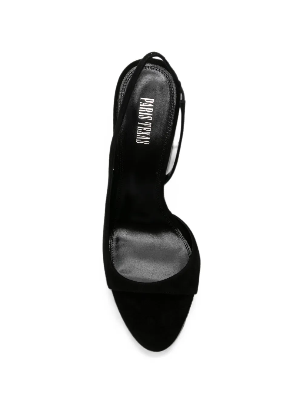 Paris Texas Lidia slingback sandals Zwart