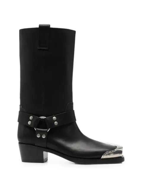 Paris Texas botas Roxy de piel