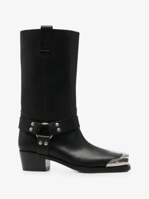 Paris Texas botas Roxy de piel