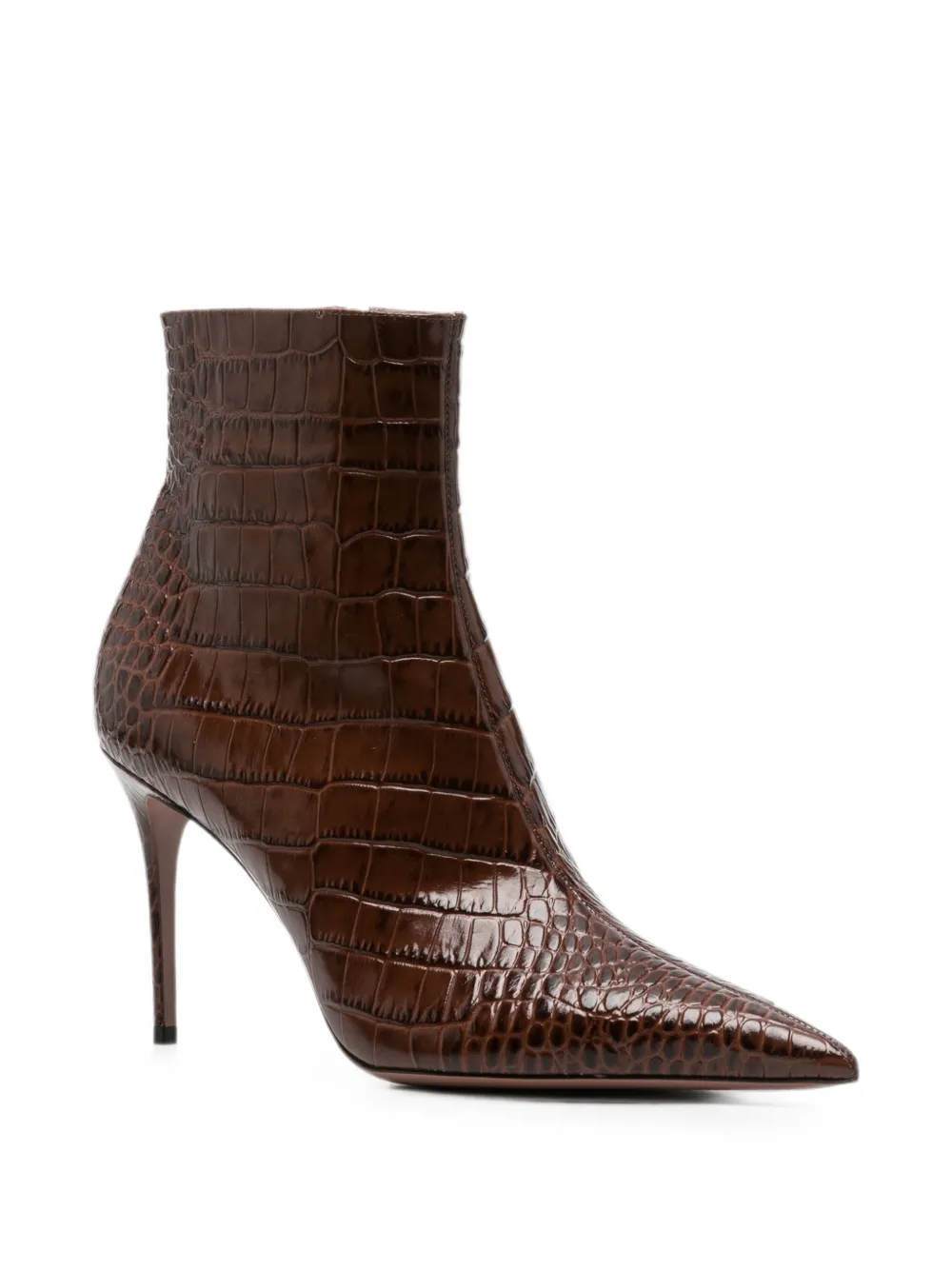 Paris Texas Vera leather ankle boots Bruin