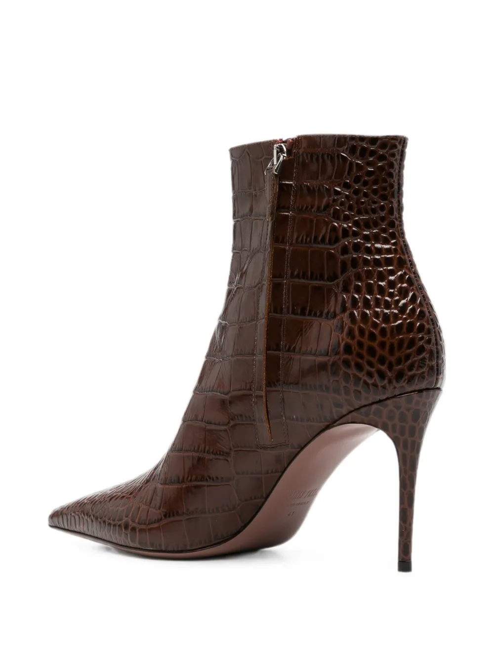 Paris Texas Vera leather ankle boots Bruin
