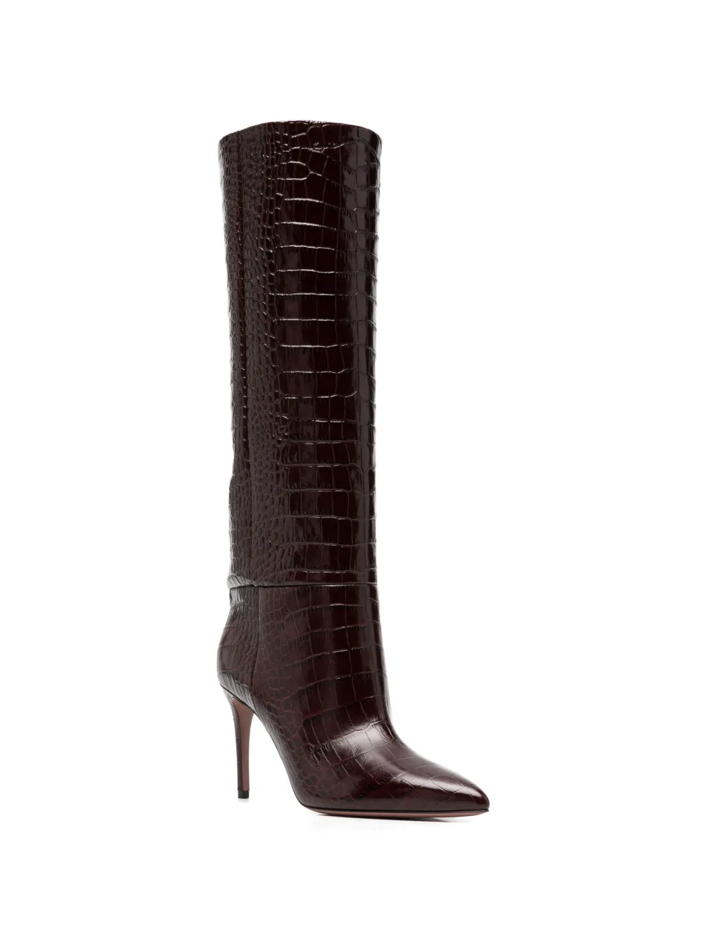 Paris Texas pointed-toe stiletto boots Rood