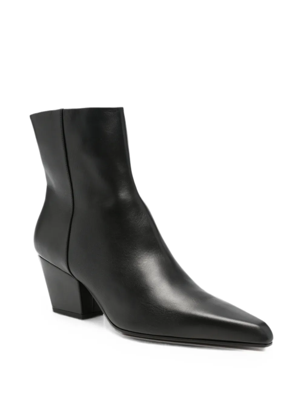Paris Texas Jane pointed-toe ankle boots Zwart
