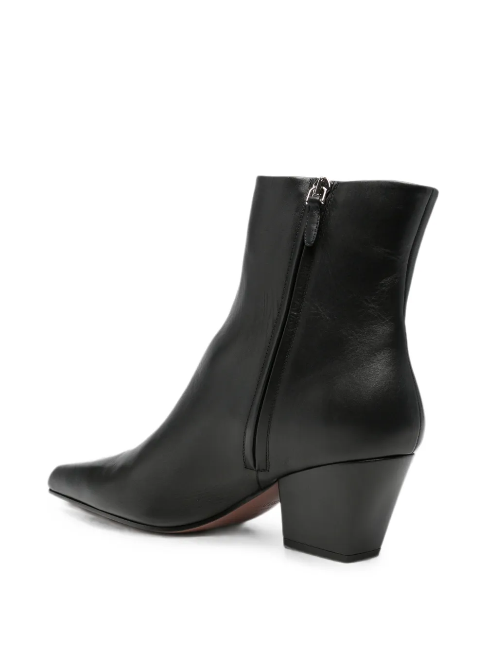 Paris Texas Jane pointed-toe ankle boots Zwart