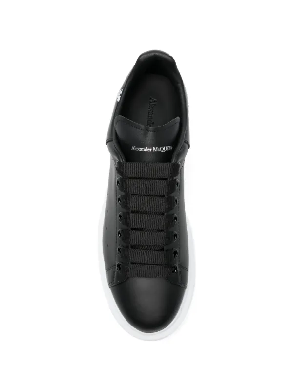 希少✨Alexander Mcqueen スカル スエット黒 S XS Alexander McQueen Oversized skull-print Sneakers | Black | FARFETCH