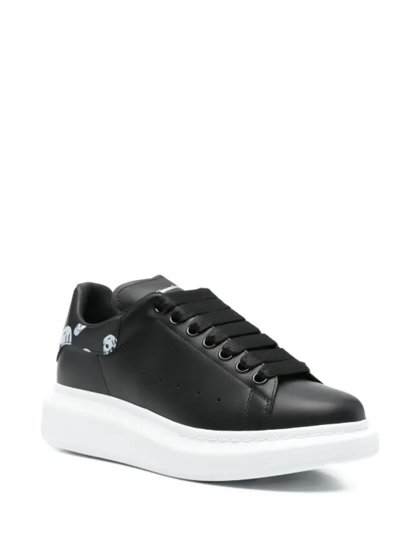 Alexander McQueen Oversized skull-print Sneakers | Black | FARFETCH