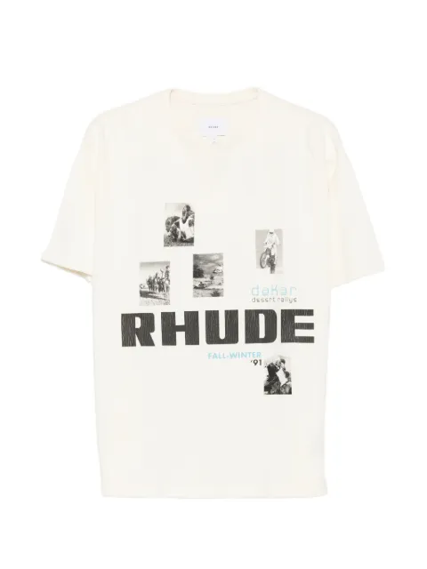 RHUDE graphic-print T-shirt