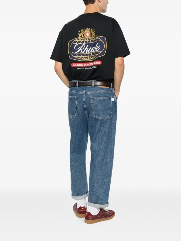 RHUDE Rhude Safari Crest Tee | Black | FARFETCH